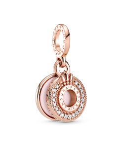 Sparkling Pavé Crown O Dangle Charm