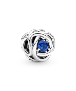 September Birthstone Eternity Circle Charm