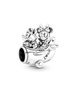 Disney Mickey Mouse & Minnie Mouse Airplane Charm