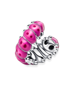 Cute Curled Caterpillar Charm