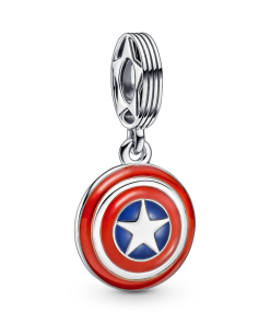 Marvel The Avengers Captain America Shield Dangle Charm