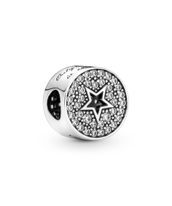 Pavé & Star Congratulations Charm