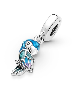 Jungle Paradise Parrot Dangle Charm