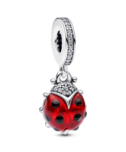 Red Ladybird Dangle Charm