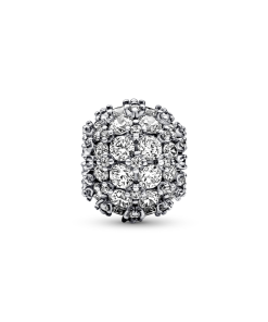 Sparkling Pavé Round Charm