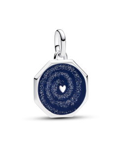 Pandora ME Galaxy Heart Medallion Charm