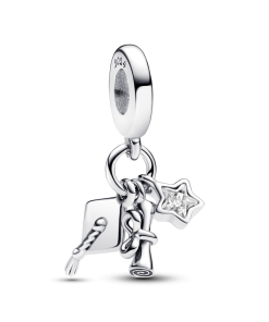 2024 Graduation Triple Dangle Charm