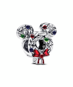 Disney Mickey Mouse Christmas Wreath Charm
