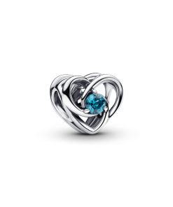 Entwined Heart & Stones Charm