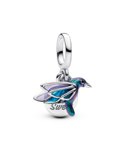 Hummingbird Double Dangle Charm