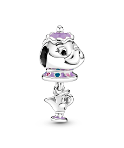 Disney Beauty and the Beast Mrs. Potts and Chip Dangle Charm