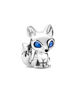 Blue-Eyed Fox Charm