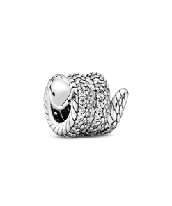 Sparkling Wrapped Snake Charm