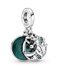 Christmas Mistletoe Dangle Charm