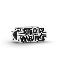 Star Wars Silver 3D Logo Charm