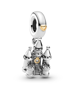 Two-tone Castle Dangle Charm