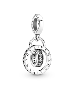 Pandora Logo Circles Dangle Charm