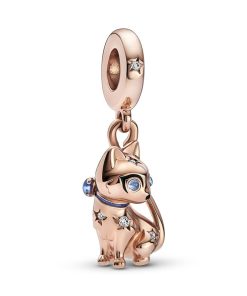 Sparkling Pet Cat Dangle Charm